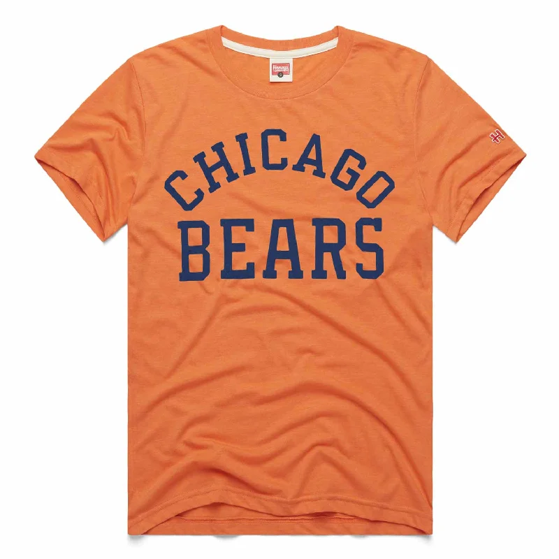 Chicago Bears Homage Orange Classic Short Sleeve T Shirt