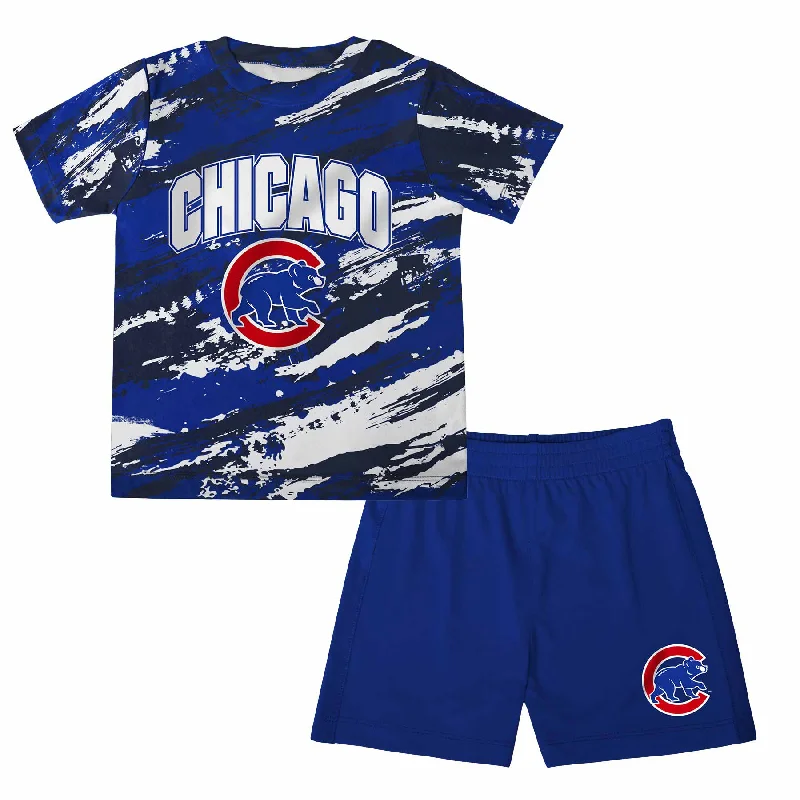 Chicago Cubs Toddler Homebase 2.0 T-Shirt & Shorts Set