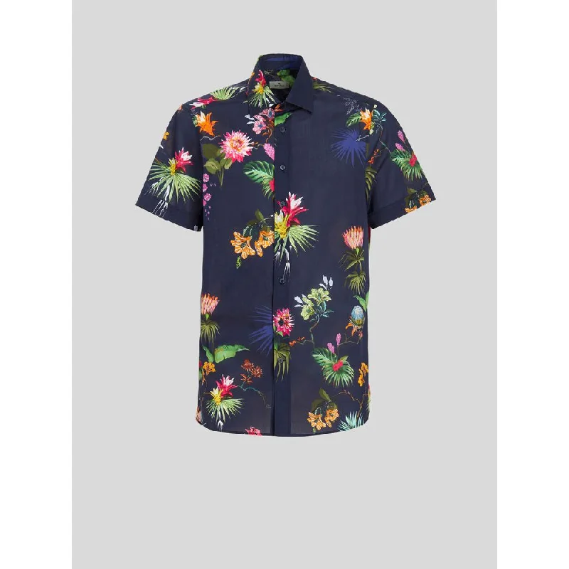 Floral Short-sleeved Shirt