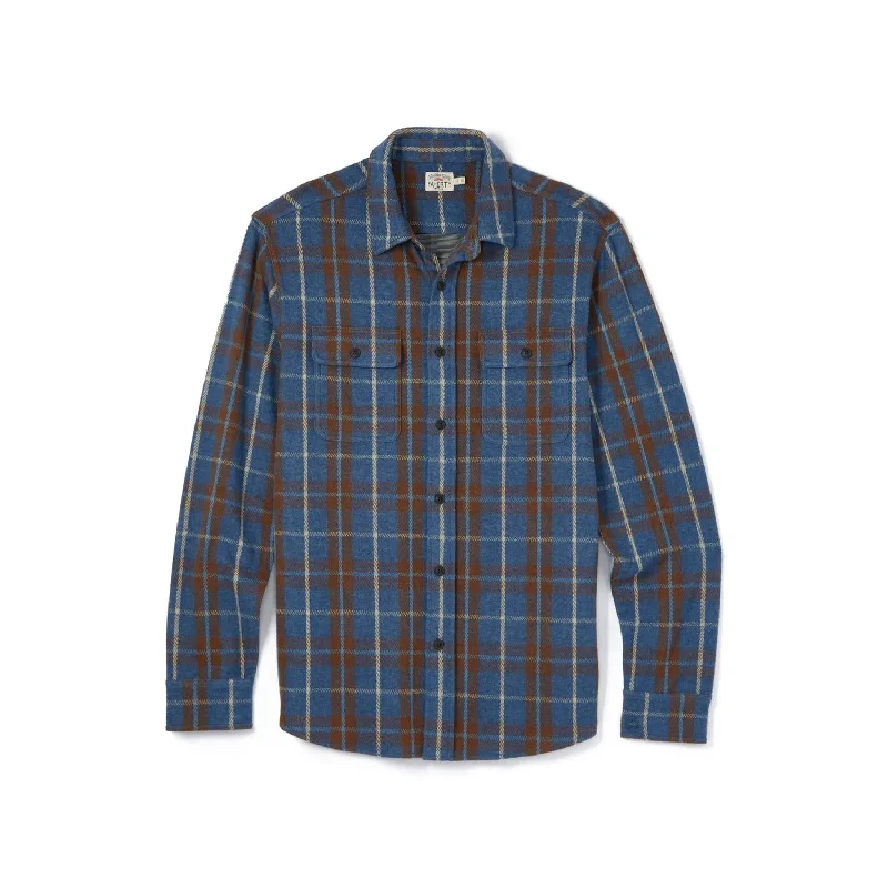 Legend Sweater Shirt In Alpine Lake Plaid