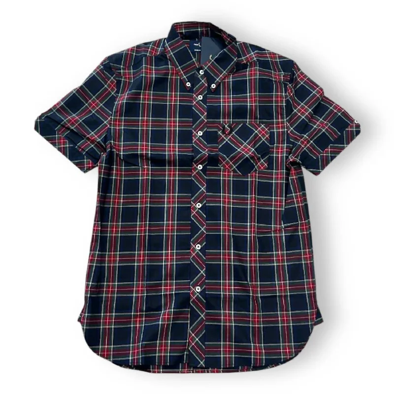 Men's Made In England Short Sleeve Tartan Shirt