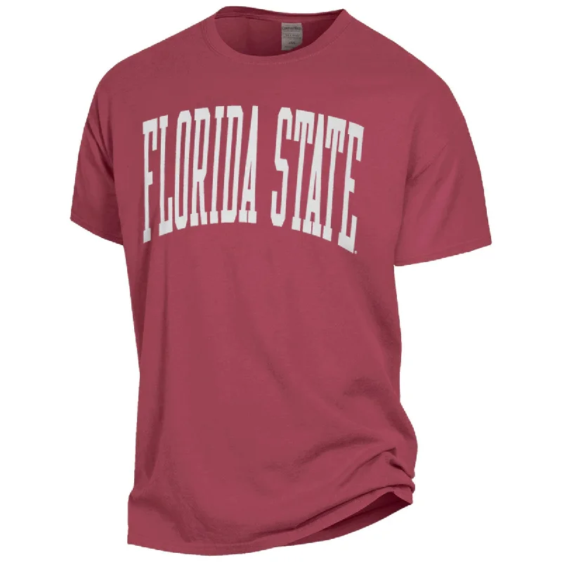 Gear Adult/Unisex Florida State Comfortwash Short Sleeve T-shirt - Garnet