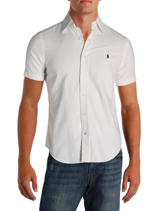 Mens Standard Fit Short Sleeve Casual Shirt