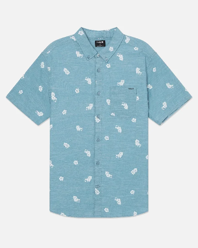 One And Only Stretch Print Short Sleeve Shirt