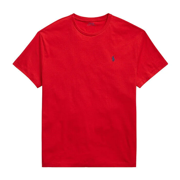 Polo Ralph Lauren 710610667005 T-Shirt Men's Red Crew Neck Short Sleeve APP274