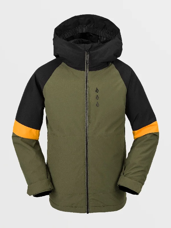 Kids Sawmill Insulated Jacket - Military