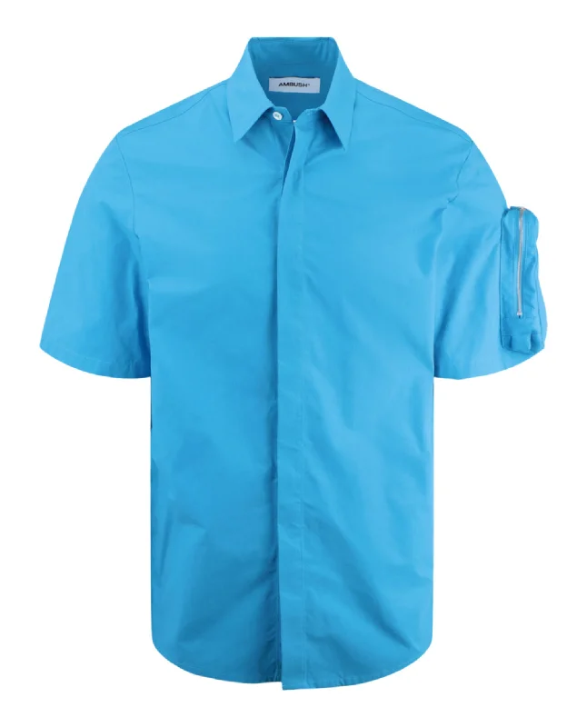 Short Sleeve Collared Shirt