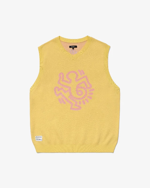 MALBON X KEITH HARING SWEATER VEST