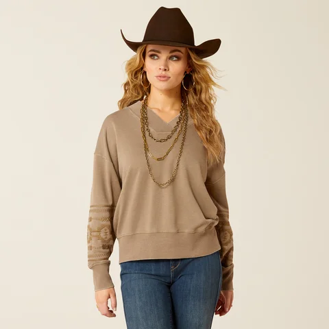 Women's Marsh Sweatshirt - Brindle