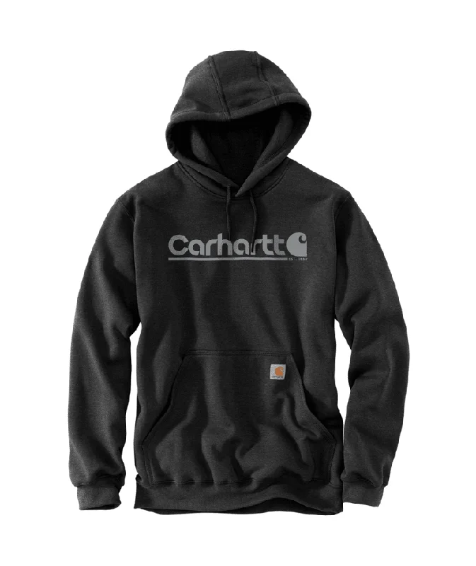 Loose Fit Midweight Logo Graphic Sweatshirt - Carbon Heather