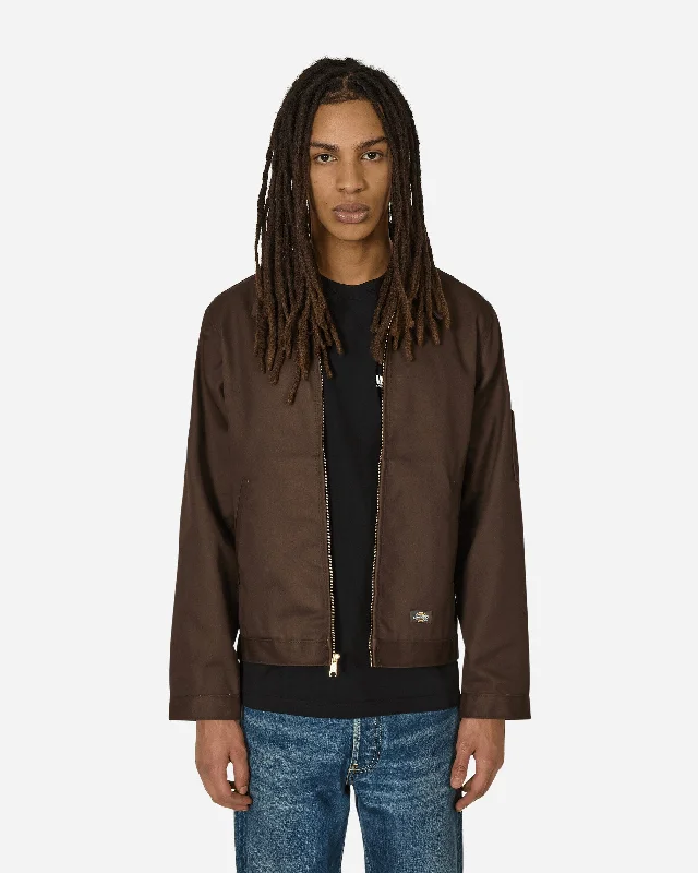 Unlined Eisenhower Jacket Dark Brown