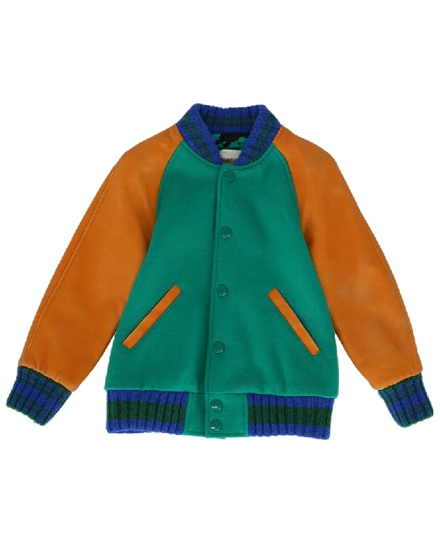 Gucci Wool Bomber Jacket