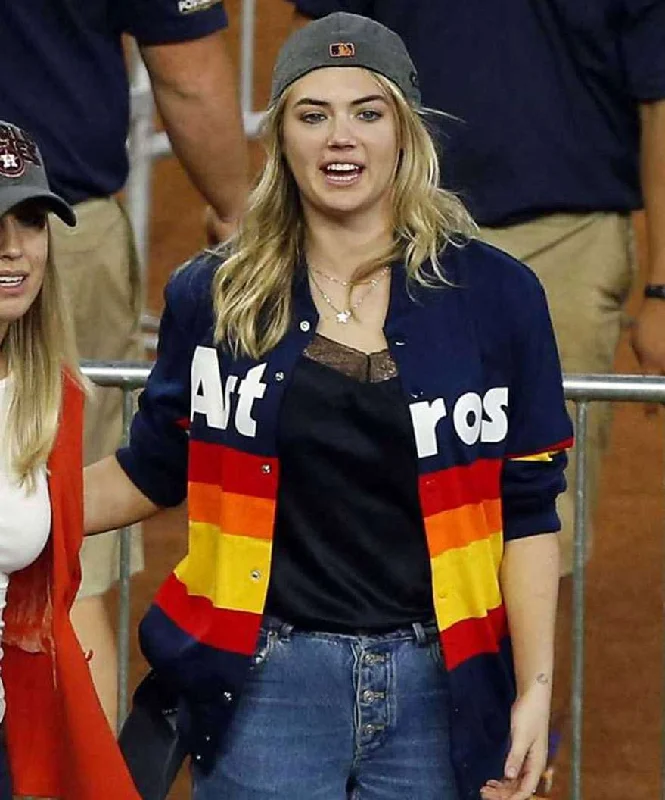 Kate Upton Astros Sweater Jacket