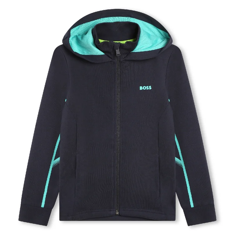 Navy Hooded Sweatshirt