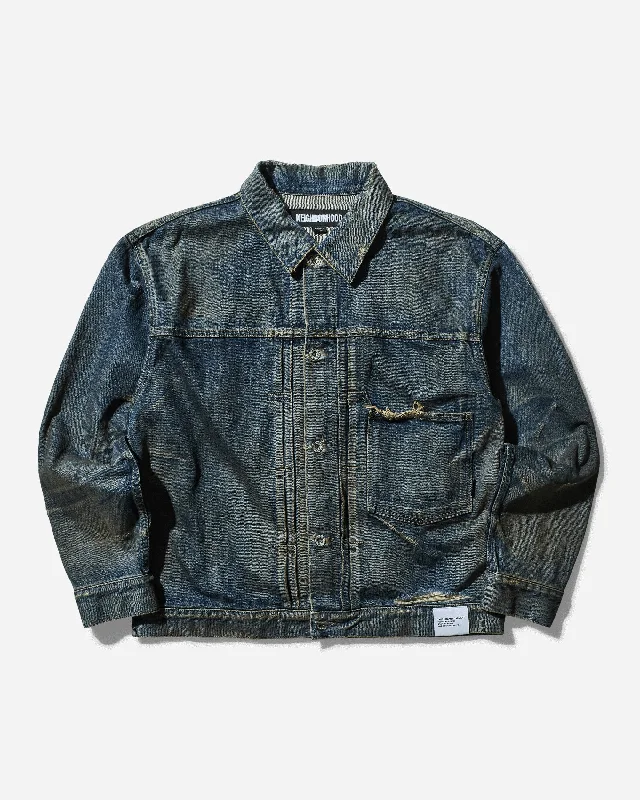 Men's Savage Denim Type-1 Jacket Indigo