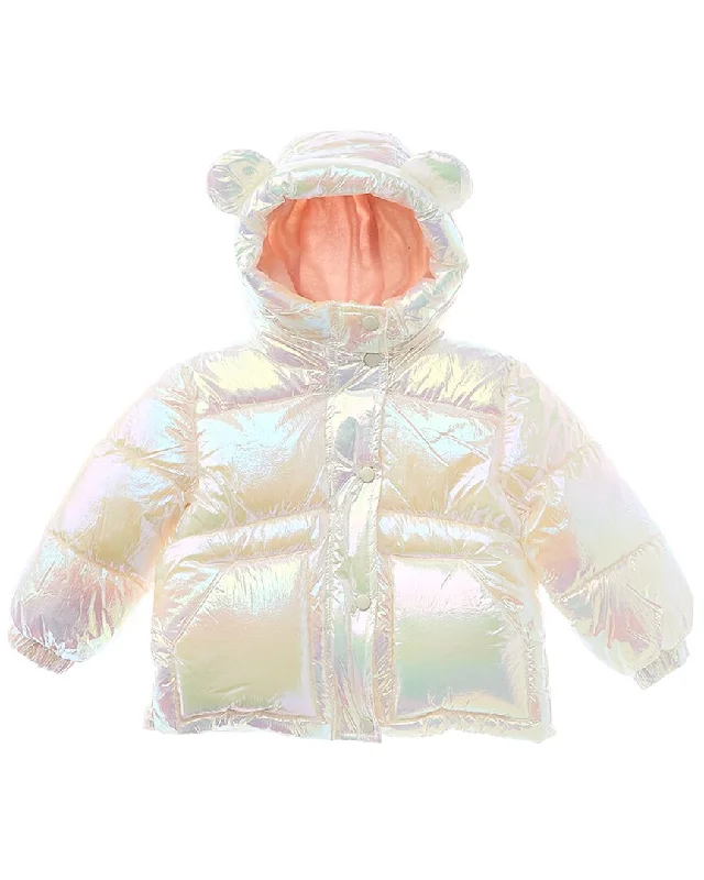 Rothschild Kids Crinkle Metallic Puffer Jacket