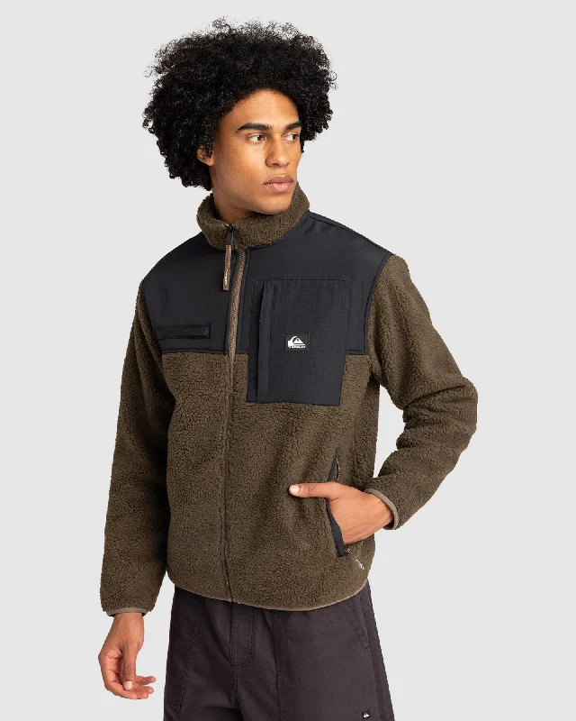 Mens Shallow Water Zip-Up Sweatshirt