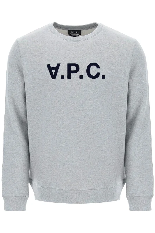 A.p.c. flock v.p.c. logo sweatshirt