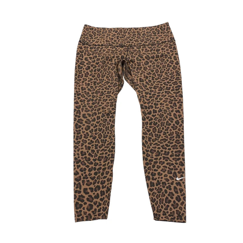 ANIMAL PRINT ATHLETIC LEGGINGS by NIKE APPAREL Size:XL