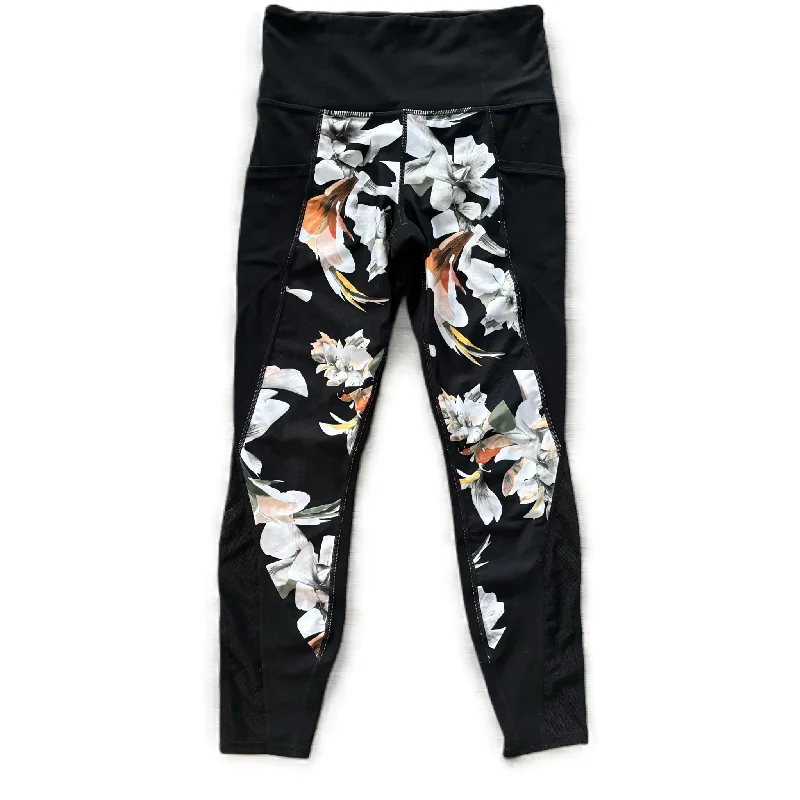 Athletic Leggings By Athleta In Floral Print, Size: S