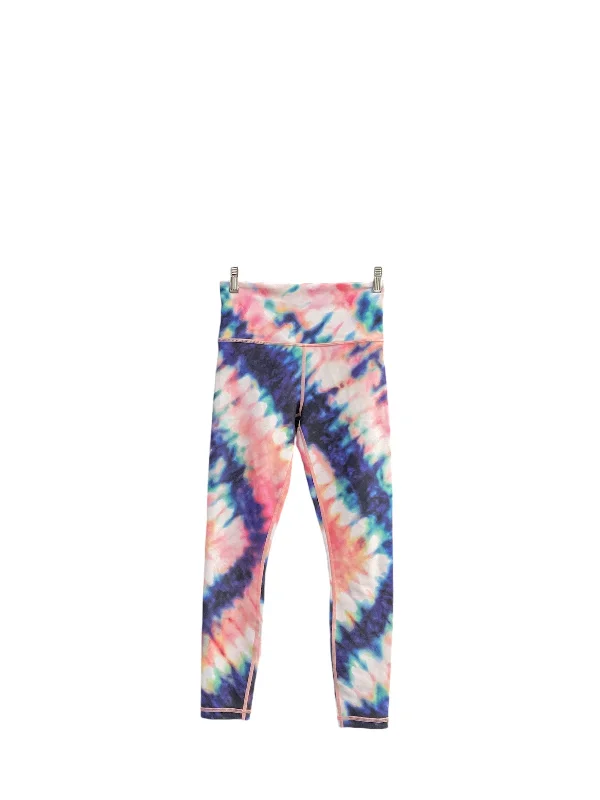 Athletic Leggings By Athleta In Tie Dye Print, Size: Xs