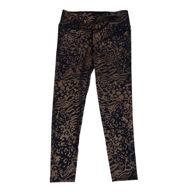 Athletic Leggings By Cmc In Animal Print, Size: L