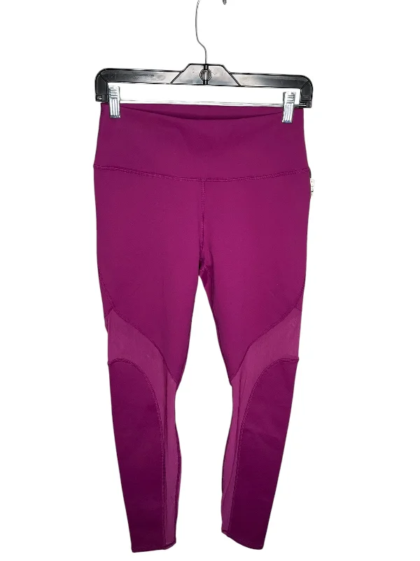 Athletic Leggings By Fabletics In Purple, Size: M