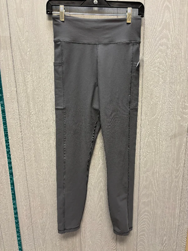 Athletic Leggings By Johnny Was In Grey, Size: M