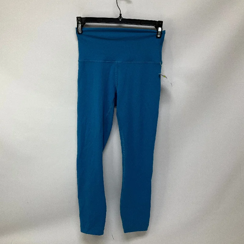 Athletic Leggings By Lululemon In Blue, Size: 4