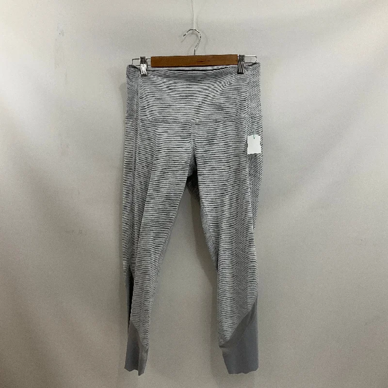 Athletic Leggings By Lululemon In Grey, Size: 10