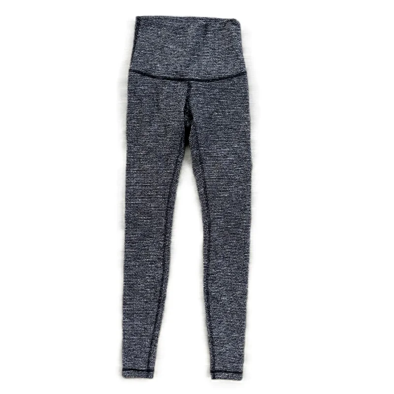 Athletic Leggings By Lululemon In Grey, Size: S