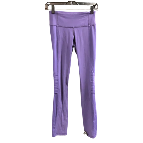 Athletic Leggings By Lululemon In Purple, Size: 4