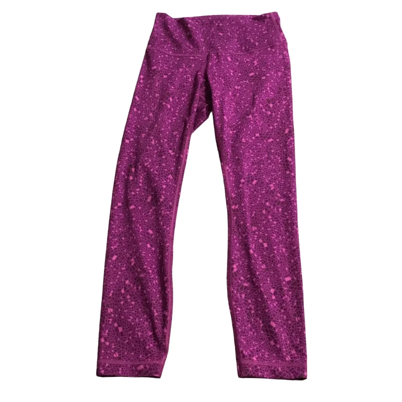 Athletic Leggings By Lululemon In Purple, Size: 6