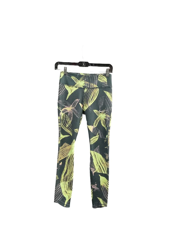 Athletic Leggings By Nike Apparel In Floral, Size: Xs