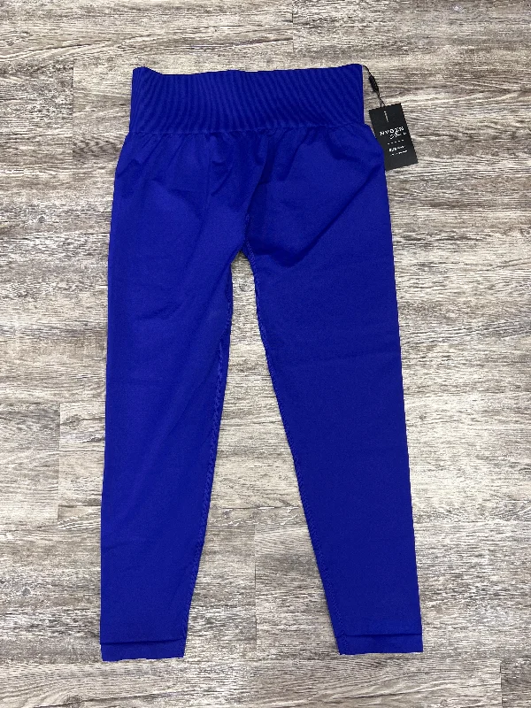 Athletic Leggings By NVGTN In Blue, Size: Xl