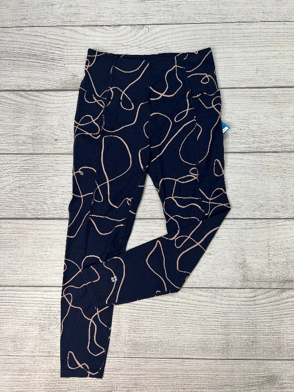 Athletic Leggings By Sweaty Betty In Blue, Size: S