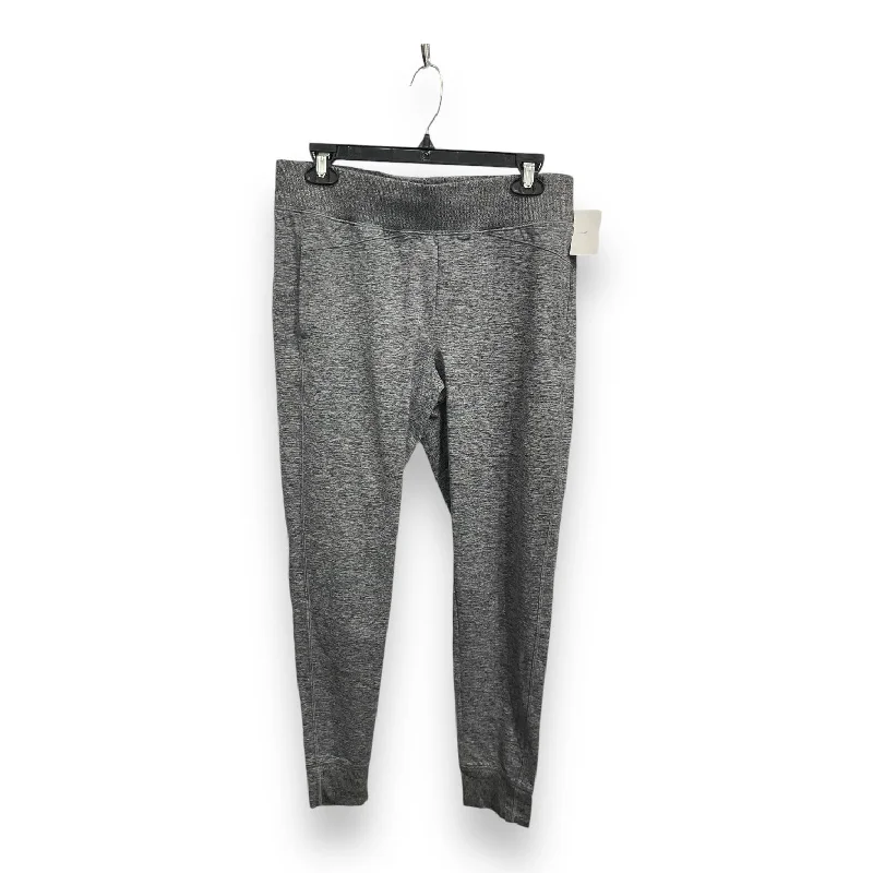 Athletic Leggings By Zella In Grey, Size: M