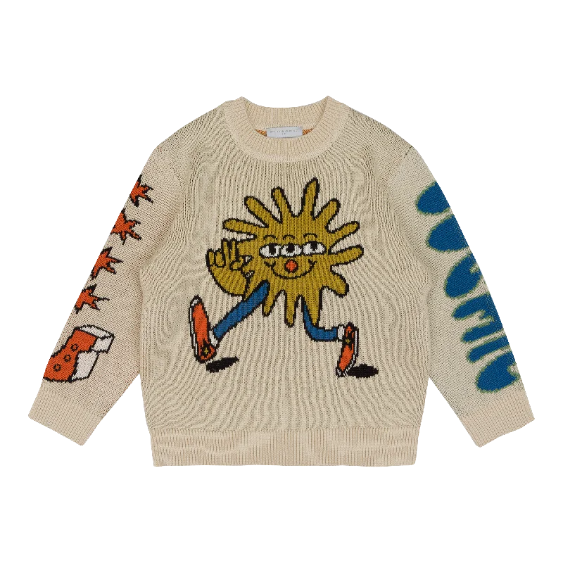 Cosmic boy Beige Sweatshirt