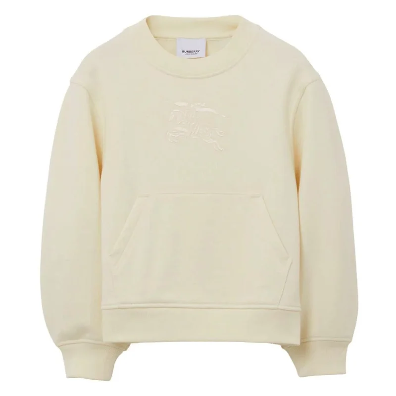 Ivory EKD Embroidered Cotton Sweatshirt