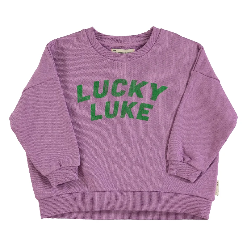 Piupiuchick Mauve Lucky Luke Sweatshirt