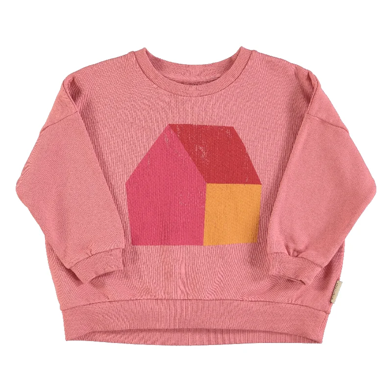 Piupiuchick Pink House Sweatshirt